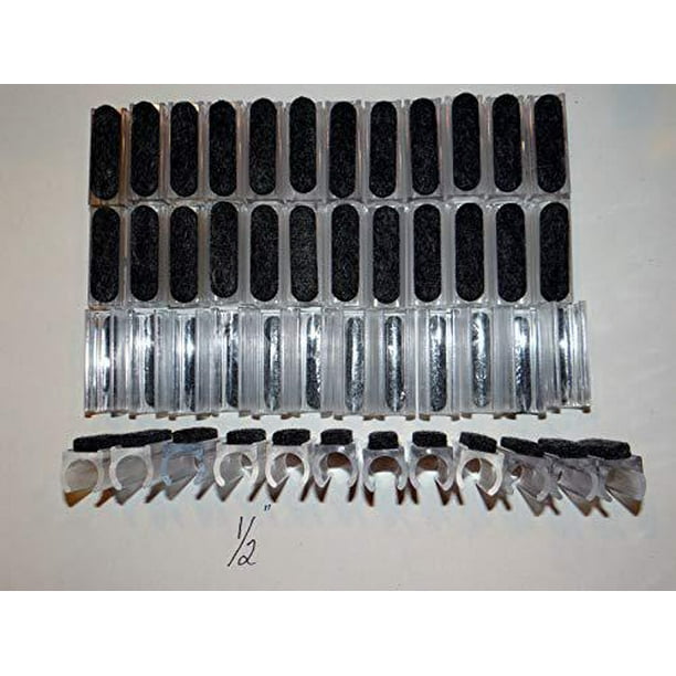 Set of 4 Sled Base Glide Replacement Felt 3/8" & 1/2" widths Peel & Stick Set of 4 Sled Base Glide Replacement Felt 3/8" & 1/2" widths Peel & Stick